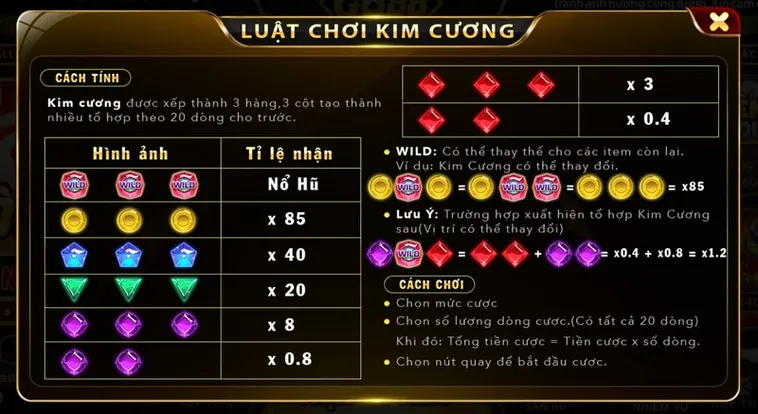 Bí Quyết Quay Nổ Hũ Kim Cương Tại iWinClub Nhận Ngay Hũ Khủng Hàng Tỷ Đồng